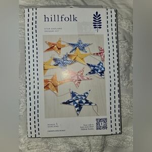 Hillfolk Star Garland Origami Kit By Dimensions By Design NIP